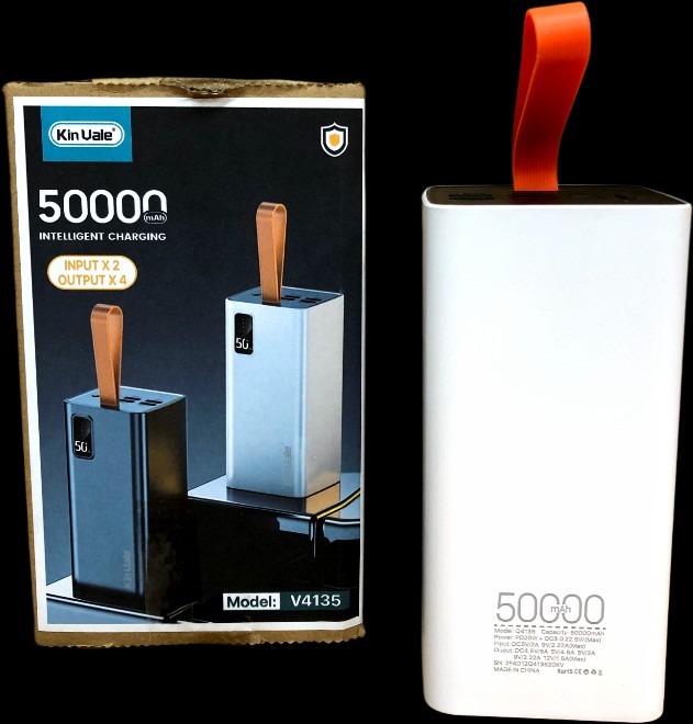 پاوربانک 50000 4 پورت خروجی KIN UALE مدل V4135